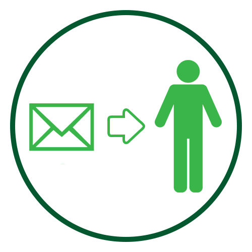 envelope to people icon 